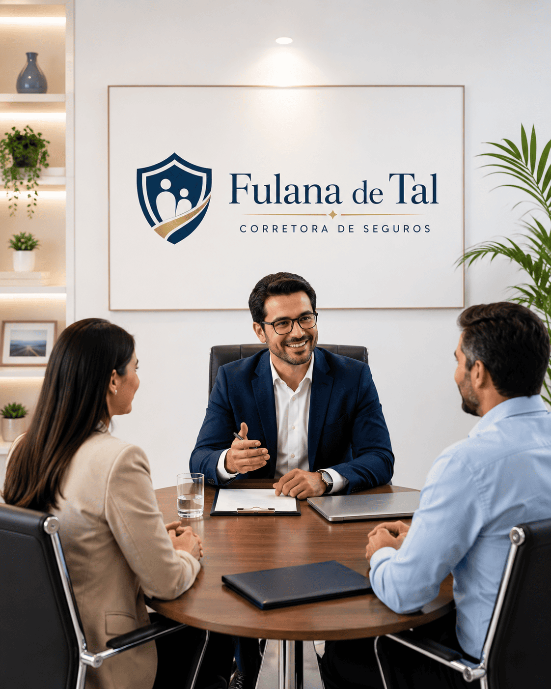 Atendimento Fulana de Tal com o Corretor